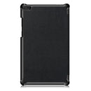 Lenovo Tab E8 TB-8304 Tri-Fold PU Case [Black] 3