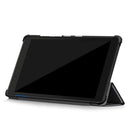 Lenovo Tab E8 TB-8304 Tri-Fold PU Case [Black] 6