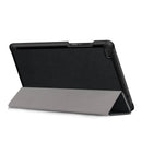 Lenovo Tab E8 TB-8304 Tri-Fold PU Case [Black] 7