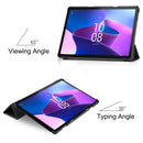 Lenovo Tab M10 (3rd Gen) TB328 Tri-Fold PU Case [Black] 3