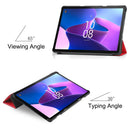 Lenovo Tab M10 (3rd Gen) TB328 Tri-Fold PU Case [Red] 3