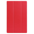 Lenovo Tab M10 HD (2nd Gen) TB-X306F Tri-Fold PU Case [Red]