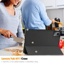 Lenovo Tab M11 TB330 Tri-Fold PU Case [Black] 7