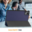 Lenovo Tab M11 TB330 Tri-Fold PU Case [Navy] 10