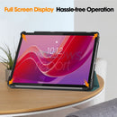 Lenovo Tab M11 TB330 Tri-Fold PU Case [Teal] 4
