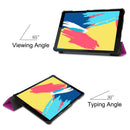 Lenovo Tab M8 (3rd Gen) TB-8506F Tri-Fold PU Case [Purple] 3