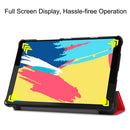 Lenovo Tab M8 (3rd Gen) TB-8506F Tri-Fold PU Case [Red] 4