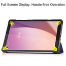 Lenovo Tab M8 (4th Gen) TB300 Tri-Fold PU Case [Navy] 3