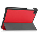 Lenovo Tab M8 (4th Gen) TB300 Tri-Fold PU Case [Red] 4