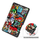 Lenovo Tab One 8.7’’ Designer Tri-Fold Case (Graffiti) 6