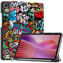 Lenovo Tab One 8.7’’ Designer Tri-Fold Case (Graffiti) 1