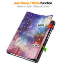 Lenovo Tab One 8.7" TB305 Designer Tri-Fold Case (Galaxy)