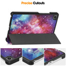 Lenovo Tab One 8.7" TB305 Designer Tri-Fold Case (Galaxy)