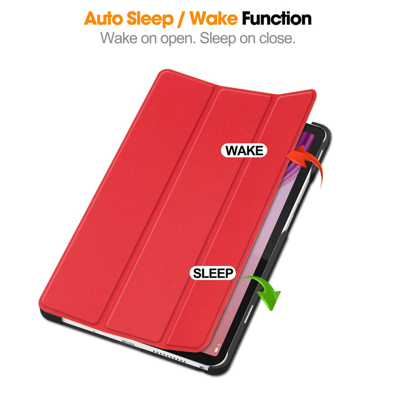 Lenovo Tab One 8.7" KST Tri-Fold Case (Red)