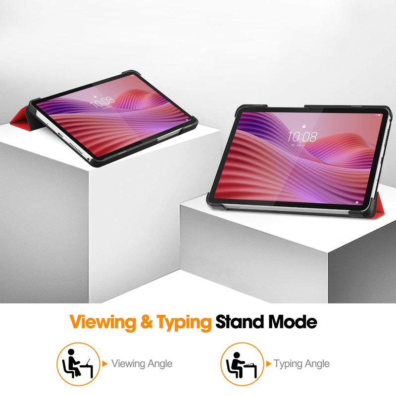 Lenovo Tab One 8.7" KST Tri-Fold Case (Red)