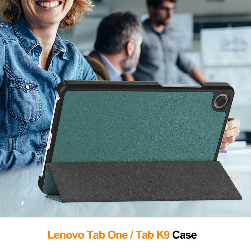 Lenovo Tab One 8.7" KST Tri-Fold Case (Teal)