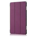 Lenovo Tab P10 TB-X705F Tri-Fold PU Case [Purple] 4