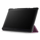 Lenovo Tab P10 TB-X705F Tri-Fold PU Case [Purple] 6