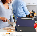 Lenovo Tab P12 TB370 Tri-Fold PU Case [Navy] 7