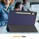 Lenovo Tab P12 TB370 Tri-Fold PU Case [Navy] 10