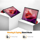 Lenovo Tab P12 TB370 Tri-Fold PU Case [Red] 3