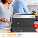 Lenovo Yoga Tab Plus 12.7 TB520 Tri-Fold Case [Black] 7