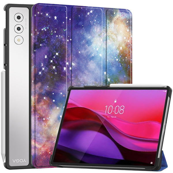 Lenovo Yoga Tab Plus 12.7 TB520 Designer Tri-Fold Case [Galaxy]