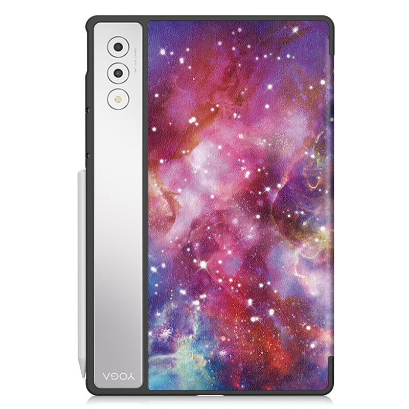 Lenovo Yoga Tab Plus 12.7 TB520 Designer Tri-Fold Case [Galaxy]