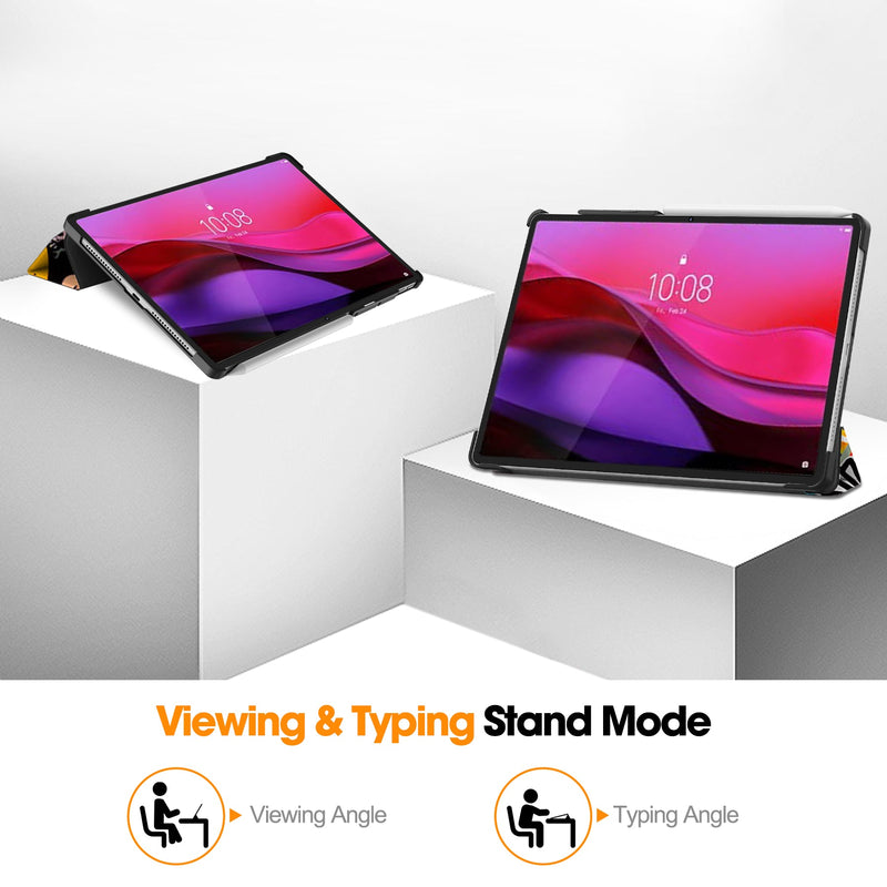 Lenovo Yoga Tab Plus 12.7 TB520 Designer Tri-Fold Case [Graffiti]