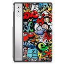 Lenovo Yoga Tab Plus 12.7 TB520 Designer Tri-Fold Case [Graffiti]
