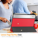 Lenovo Yoga Tab Plus 12.7 TB520 Tri-Fold Case [Red]