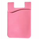 Light Pink Silicone Credit Card Holder Pocket Case Wallet