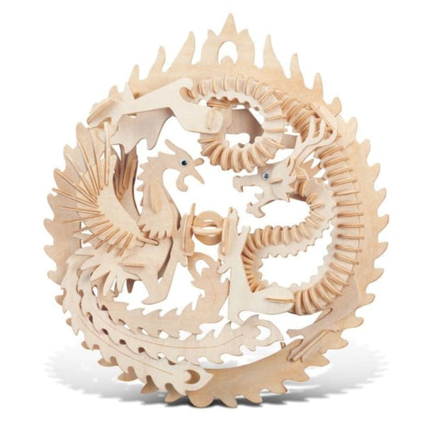 Lucky Dragon & Phoenix - 3D Puzzle