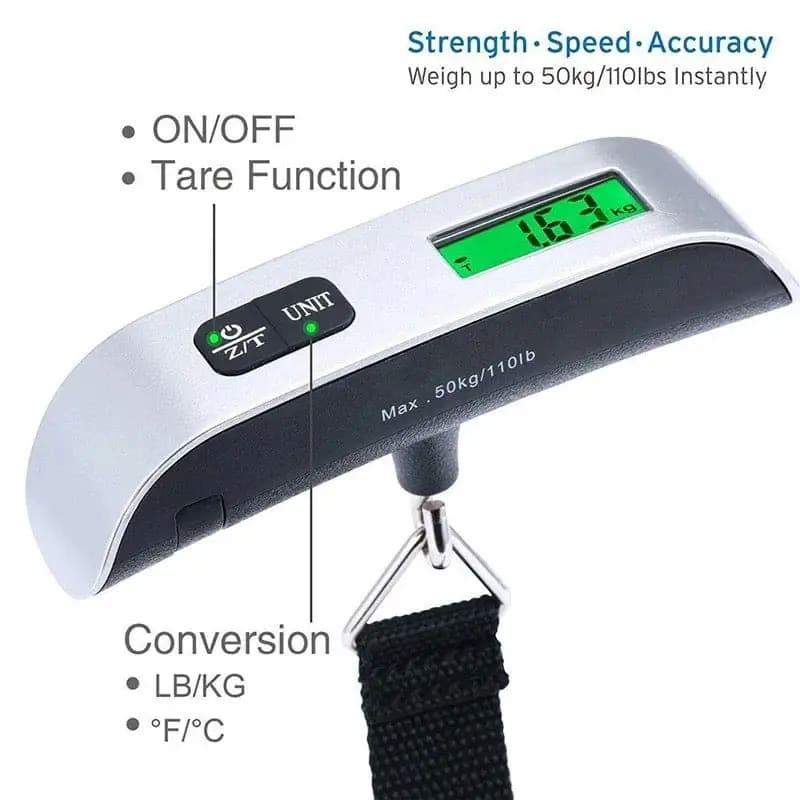 Luggage Scale (0.0.1kg 50kg) Tools & Kits (multipurpose)