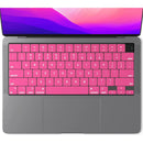 MacBook Air 13 (M4 2025) A3240 Keyboard Cover Skin [Pink] 3