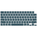 MacBook Air 13 (M4 2025) A3240 Keyboard Cover Skin [Teal] 1