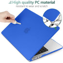 MacBook Air 13 (M4 2025) A3240 Matte Hard Case [DarkBlue] 6