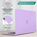 MacBook Air 13 (M4 2025) A3240 Matte Hard Case [Purple] 4