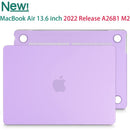 MacBook Air 13 (M4 2025) A3240 Matte Hard Case [Purple] 2