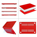 MacBook Air 13 (M4 2025) A3240 Matte Hard Case [Red] 4