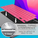 MacBook Air 15 (M4 2025) A3241 Keyboard Cover Skin [Pink] 4
