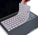 MacBook Neo 13“ (A18 Pro, 2026) Keyboard Cover Skin - Touch ID [Blush]