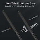 MacBook Neo (A18 Pro, 2026) Matte Protective Case - Snap-On Hard Shell [Black]