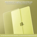 MacBook Neo (A18 Pro, 2026) Matte Protective Case - Snap-On Hard Shell [Citrus]