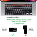 MacBook Pro 16’’ (2019) A2141 Keyboard Cover Skin (Black) 6