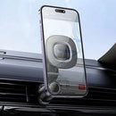 Magnetic Air Vent Phone Holder w/ Ring Magnet Hook Locking 6