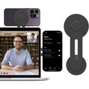 Magnetic Laptop Phone Holder - black 2