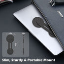 Magnetic Laptop Phone Holder - black 9