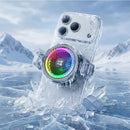 Magnetic Phone Cooler with 7300 RPM Fan RGB Light &