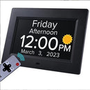 7" Digital Calendar Clock with 8 Alarm/Medication Reminders